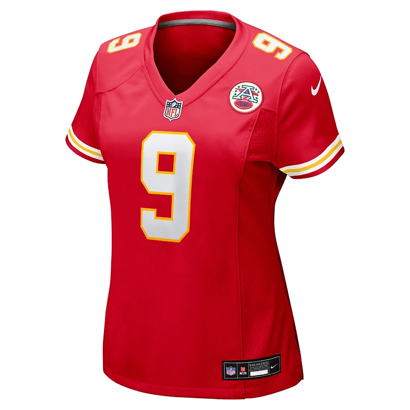 Maillot de match Nike Kenneth Walker III rouge des Chiefs Kansas City pour femmes