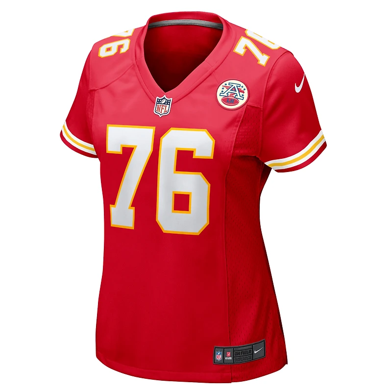 Women's Nike Kingsley Suamataia Red Kansas City Chiefs Game Jersey
