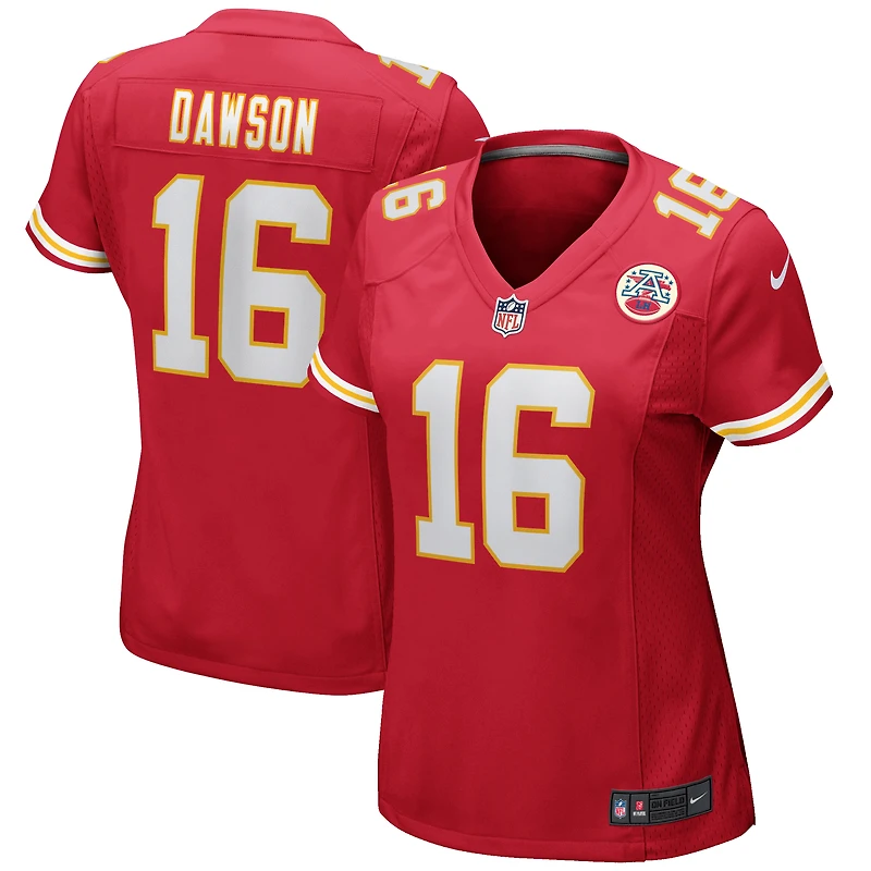 Maillot de joueur retraité Nike Len Dawson des Chiefs Kansas City pour femme, rouge