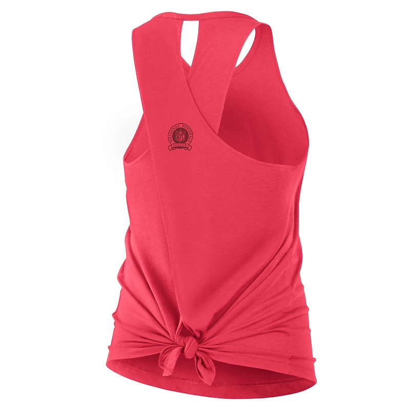 Débardeur Nike Kansas City Chiefs Glory à dos ouvert et croisé Dri-FIT pour femme, rouge clair