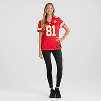 Women's Nike Nikko Remigio  Red Kansas City Chiefs Team Game Jersey