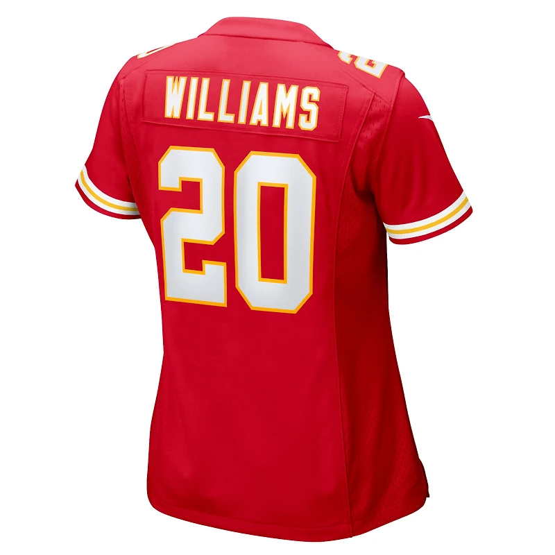 Women's Nike Nohl Williams  Red Kansas City Chiefs Team Game Jersey