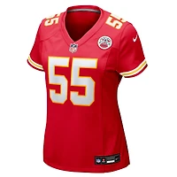 Women's Nike Omarr Norman-Lott  Red Kansas City Chiefs Team Game Jersey
