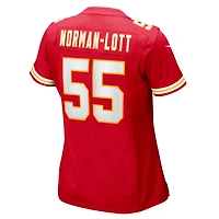 Women's Nike Omarr Norman-Lott  Red Kansas City Chiefs Team Game Jersey