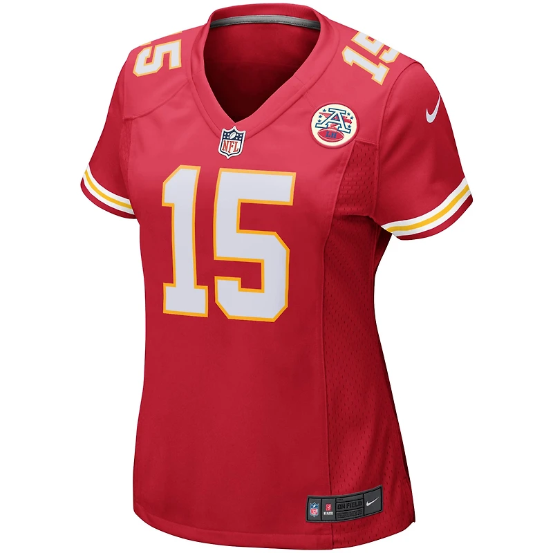Women's Nike Patrick Mahomes Red Kansas City Chiefs Game Player - Jersey