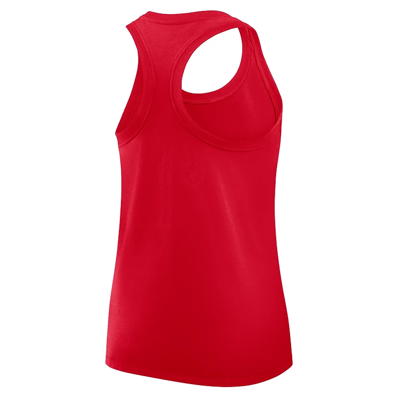 Débardeur Nike rouge Kansas City Chiefs Hurry Up Tri-Blend Dri-FIT pour femme