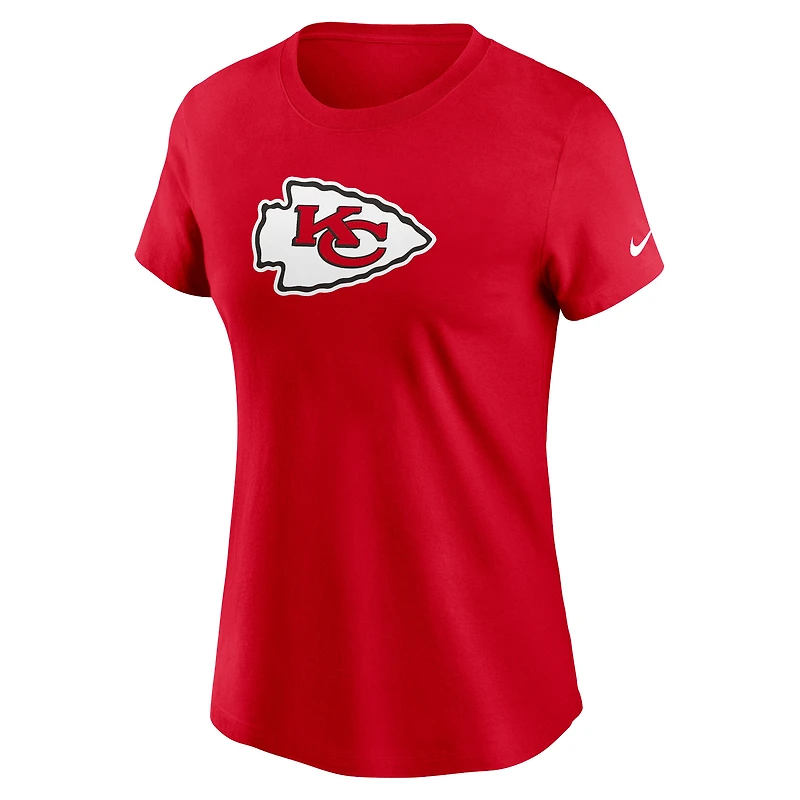 Women's Nike Red Kansas City Chiefs  Primary Logo T-Shirt