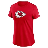 Women's Nike Red Kansas City Chiefs  Primary Logo T-Shirt