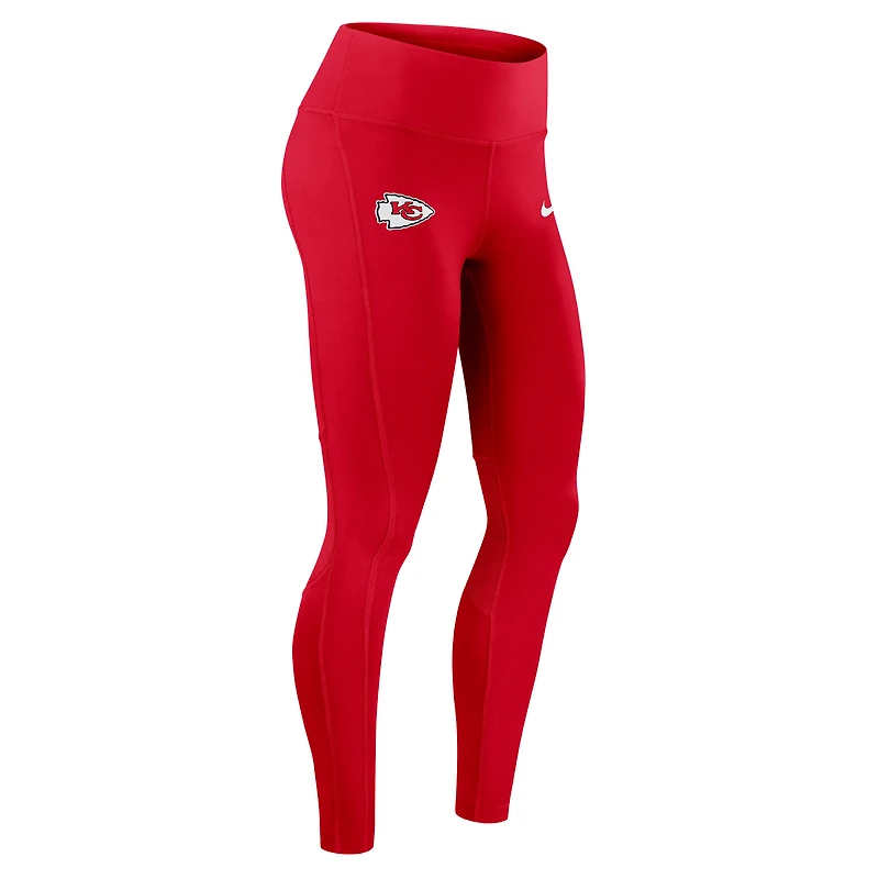 Legging Nike rouge Kansas City Chiefs Primetime Epic Fast Dri-FIT pour femme
