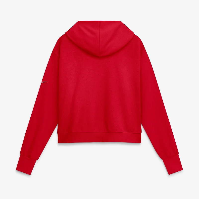 Women's Nike Red Kansas City Chiefs Primetime Full-Zip Hoodie