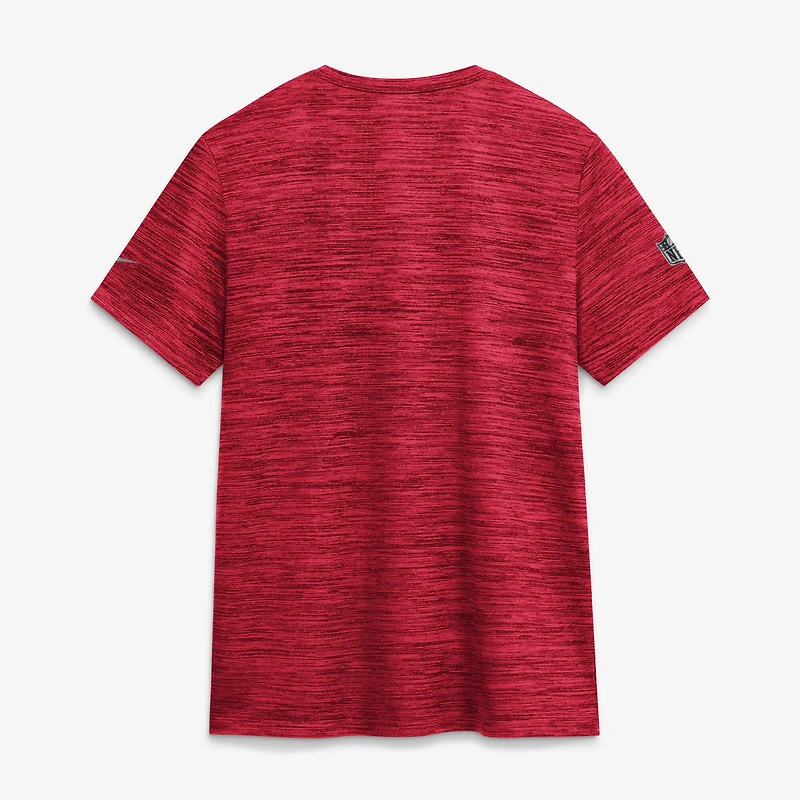Women's Nike Red Kansas City Chiefs Sideline Velocity Dri-FIT T-Shirt