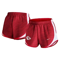 Short Nike Tempo Dri-FIT rouge Kansas City Chiefs pour femme