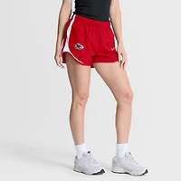 Women's Nike Red Kansas City Chiefs Tempo Mid-Rise Dri-FIT Shorts