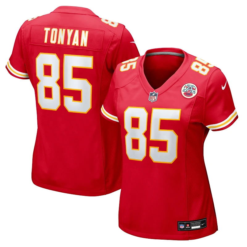 Women's Nike Robert Tonyan Red Kansas City Chiefs Team Game Jersey