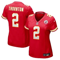 Women's Nike Tyquan Thornton  Red Kansas City Chiefs Team Game Jersey