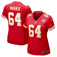 Maillot de match Nike Wanya Morris rouge Kansas City Chiefs pour femme