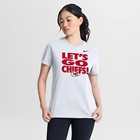 T-shirt Nike blanc pour femmes Kansas City Chiefs Primetime