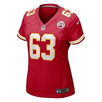 Maillot de joueur retraité Nike Willie Lanier pour femme, rouge, des Chiefs Kansas City