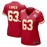 Maillot de joueur retraité Nike Willie Lanier pour femme, rouge, des Chiefs Kansas City