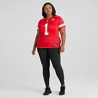 Women's Nike Xavier Worthy  Red Kansas City Chiefs Game Jersey