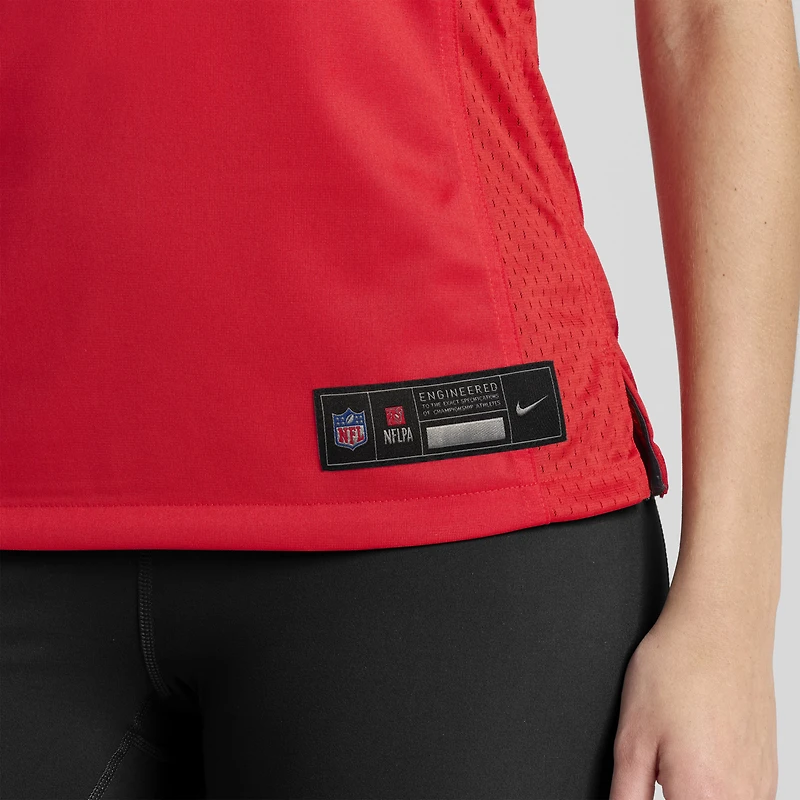 Women's Nike Zacch Pickens  Red Kansas City Chiefs Team Game Jersey