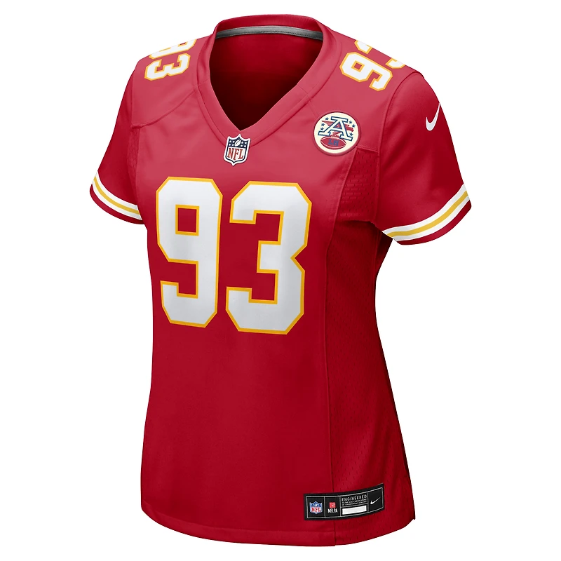 Women's Nike Zacch Pickens  Red Kansas City Chiefs Team Game Jersey