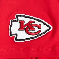 T-shirt court et carré pour femme Pro Standard Travis Kelce avec nom numéro de joueur des Kansas City Chiefs