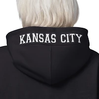 Sweat à capuche zippé noir pour femme des Kansas City Chiefs, 4e essai
