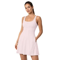 Women's Starter  Pastel Pink Kansas City Chiefs Dress