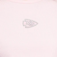 Débardeur court de voyage Starter rose pastel pour femme, Kansas City Chiefs