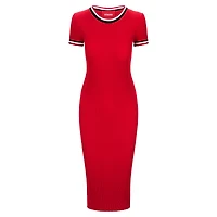 Women's STAUD  Red/Black Kansas City Chiefs Colleen Dress