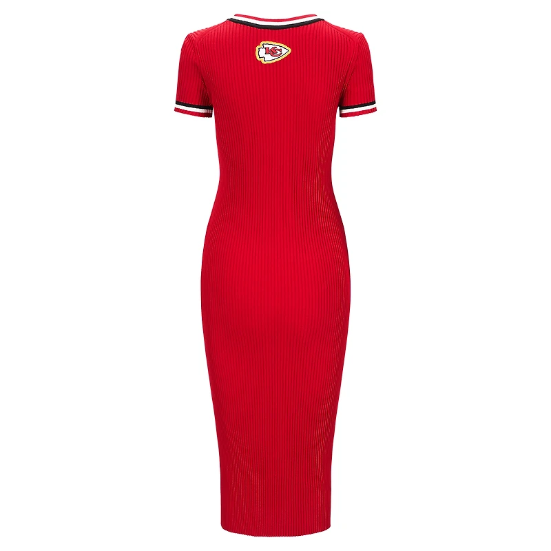 Women's STAUD Red/Black Kansas City Chiefs Colleen Dress