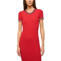 Robe Colleen rouge/noir pour femme STAUD Kansas City Chiefs
