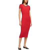 Women's STAUD  Red/Black Kansas City Chiefs Colleen Dress