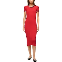 Women's STAUD  Red/Black Kansas City Chiefs Colleen Dress