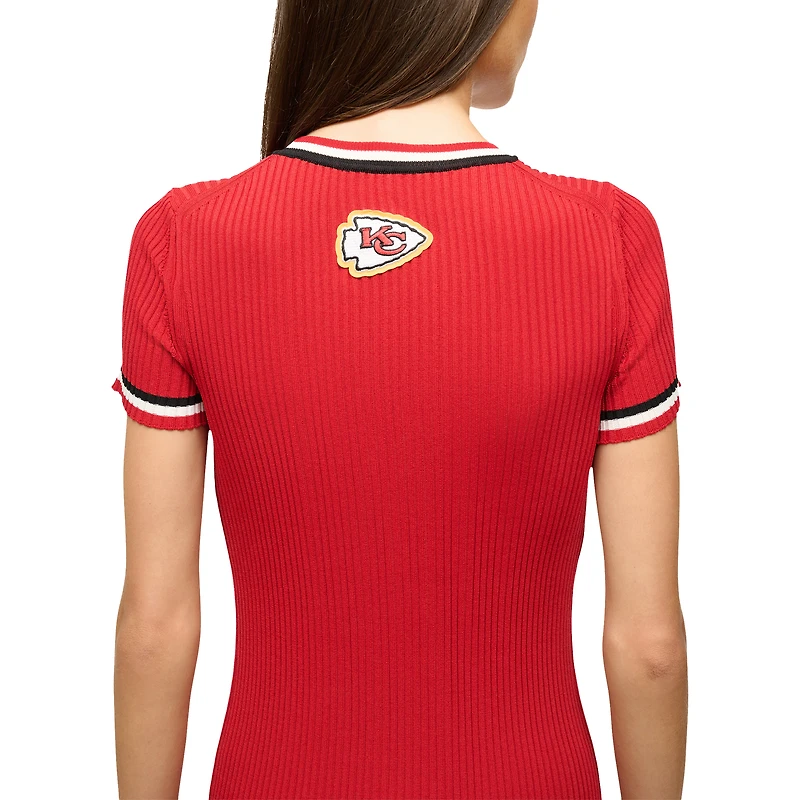 Women's STAUD  Red/Black Kansas City Chiefs Colleen Dress