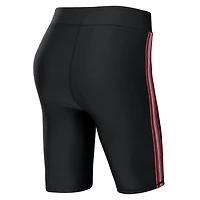 Short de motard noir WEAR by Erin Andrews des Chiefs Kansas City pour femmes