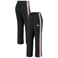 Pantalon droit color-block noir pour femme WEAR by Erin Andrews des Kansas City Chiefs