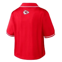 Polo court rouge Kansas City Chiefs de la marque Women's WEAR by Erin Andrews