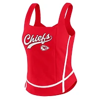 Débardeur à col carré rouge Kansas City Chiefs pour femme WEAR by Erin Andrews