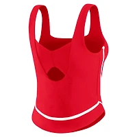 Débardeur à col carré rouge Kansas City Chiefs pour femme WEAR by Erin Andrews