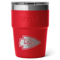 Gobelet empilable Rambler YETI Kansas City Chiefs de 473 ml avec couvercle Magslider