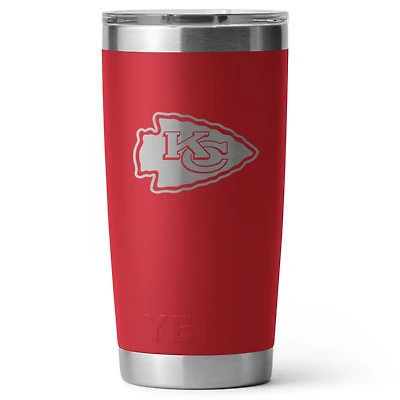 Gobelet Rambler YETI Kansas City Chiefs Primary 590 ml avec couvercle Magslider