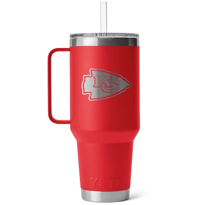 Tasse à paille Rambler YETI des Chiefs de Kansas City (1,27 l)