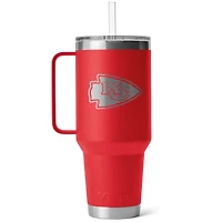 Tasse à paille Rambler YETI des Chiefs de Kansas City (1,27 l)