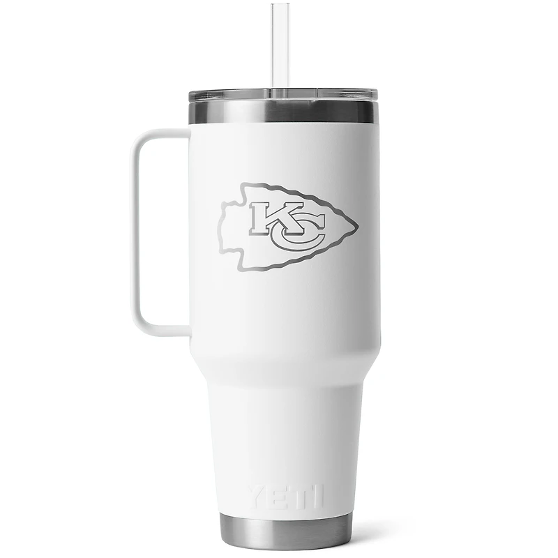 Tasse Rambler à paille YETI Kansas City Chiefs Secondary 42 oz
