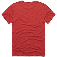 Youth Homage Red Kansas City Chiefs Love Sign x ASL 2.0 Tri-Blend T-Shirt