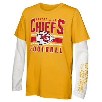 Youth Kansas City Chiefs the Mix T-Shirt Combo Set