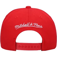 Youth Mitchell & Ness Red Kansas City Chiefs Gridiron Classics Ground Snapback Hat