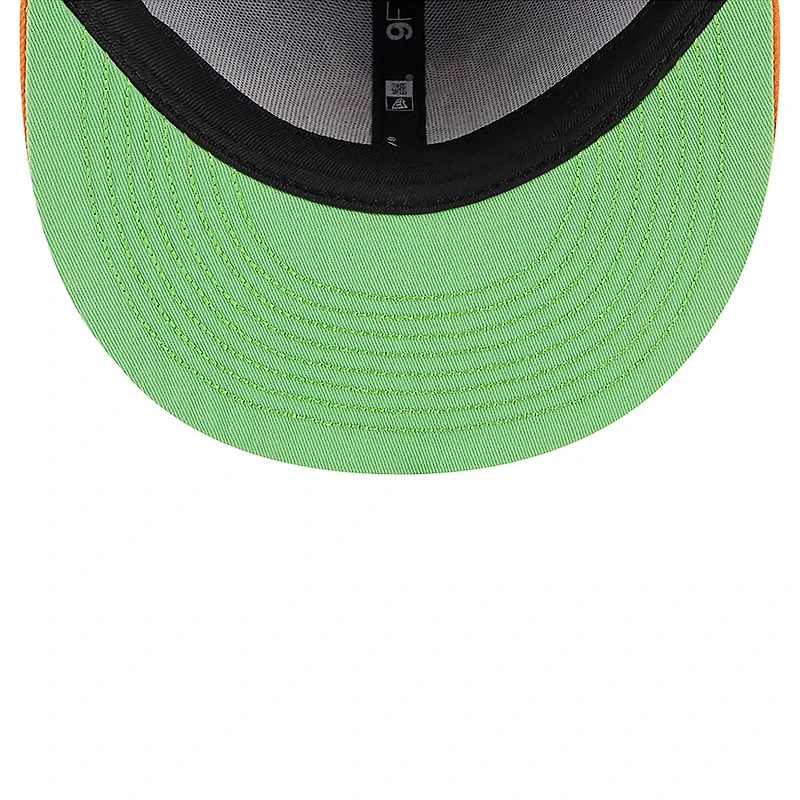 Youth New Era Purple/Orange Kansas City Chiefs Nickelodeon Slime 9FIFTY Snapback Hat